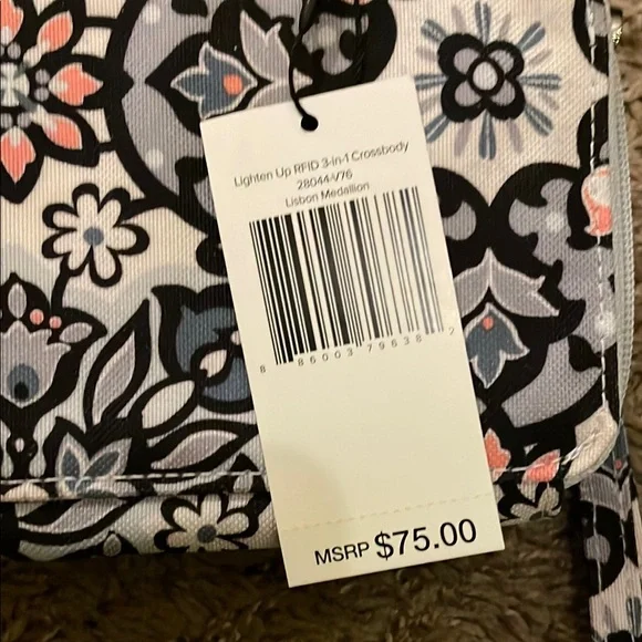 Vera Bradley Floral Wristlet - Picture 2 of 6